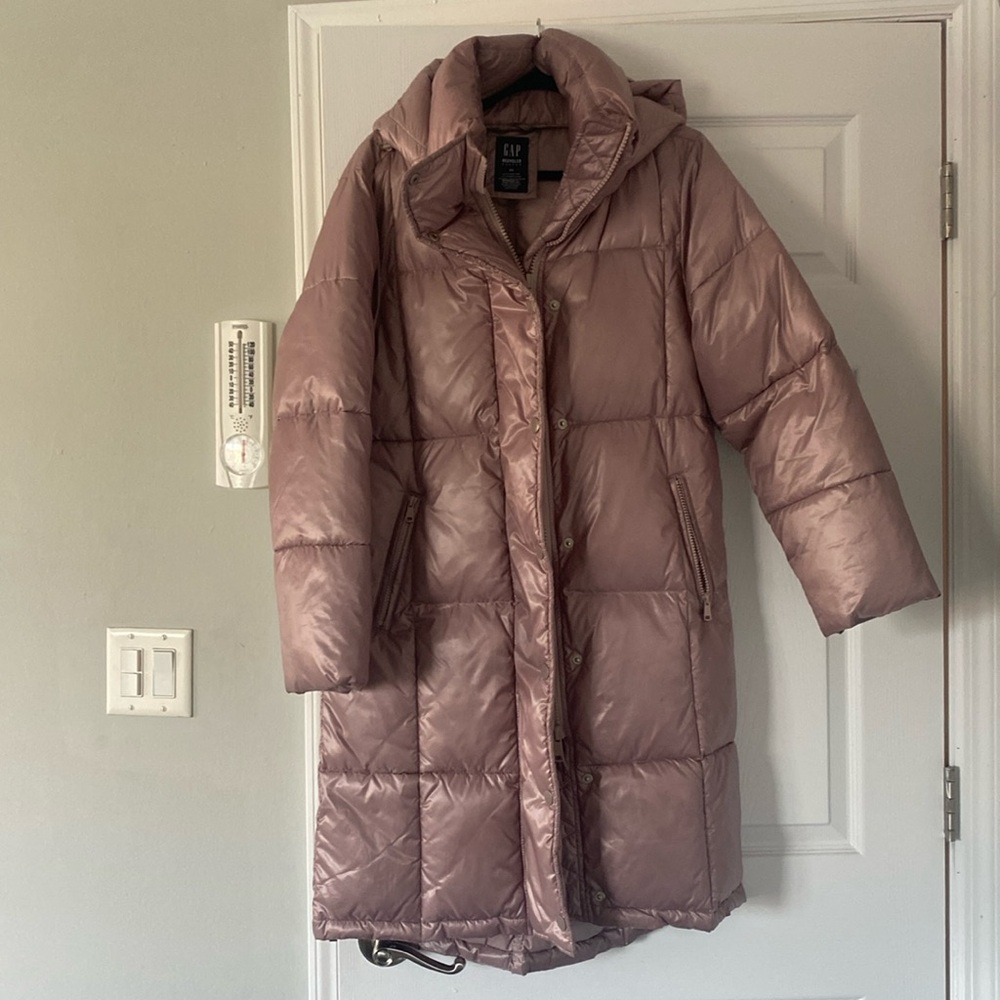 Recycled winter puffer by Gap.
